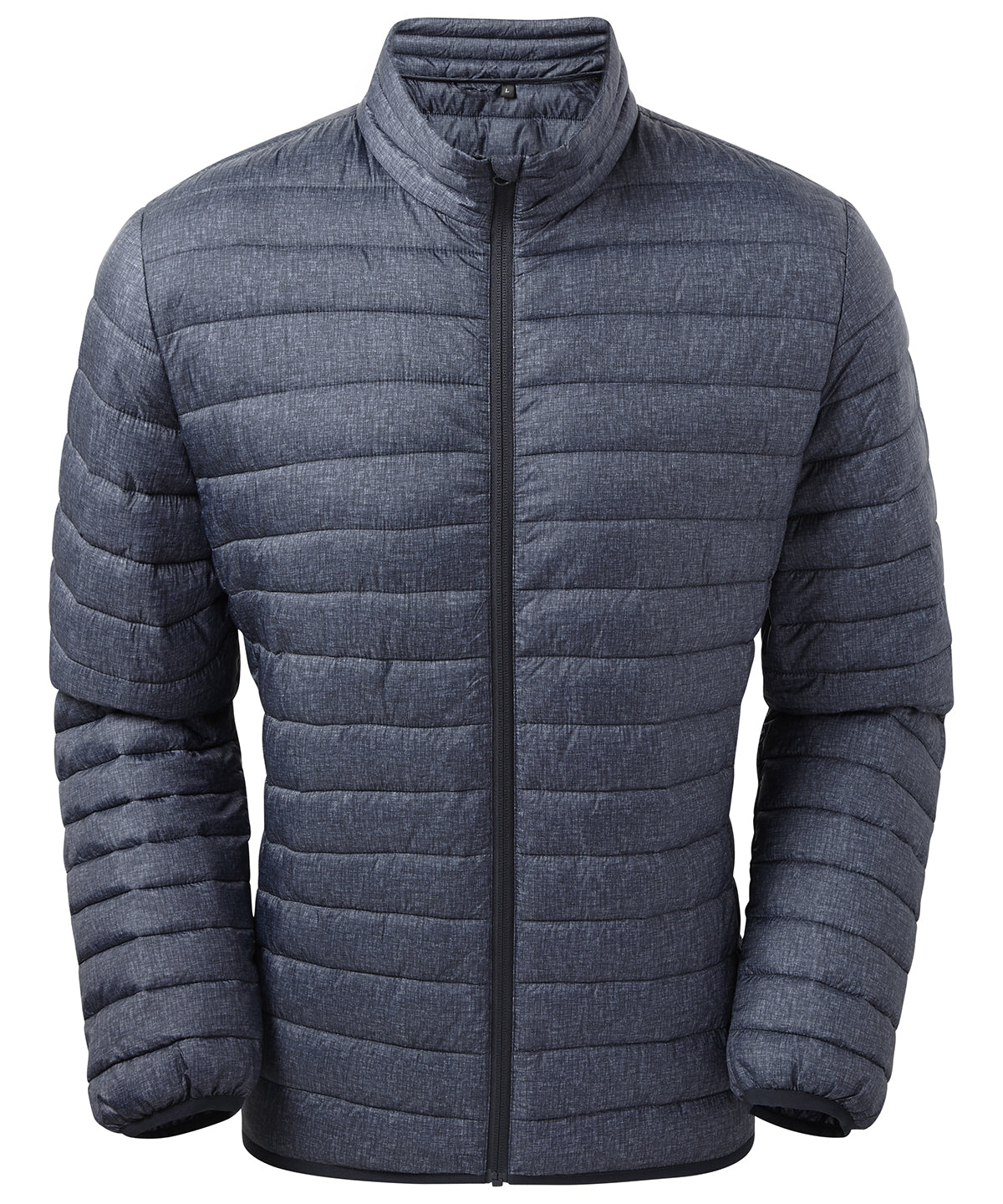 2786 - Melange padded jacket