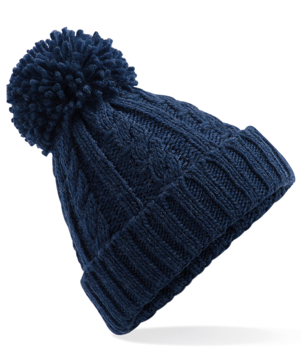 Beechfield Cable knit melange beanie BC480