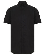 Henbury Modern short sleeve Oxford shirt HB517