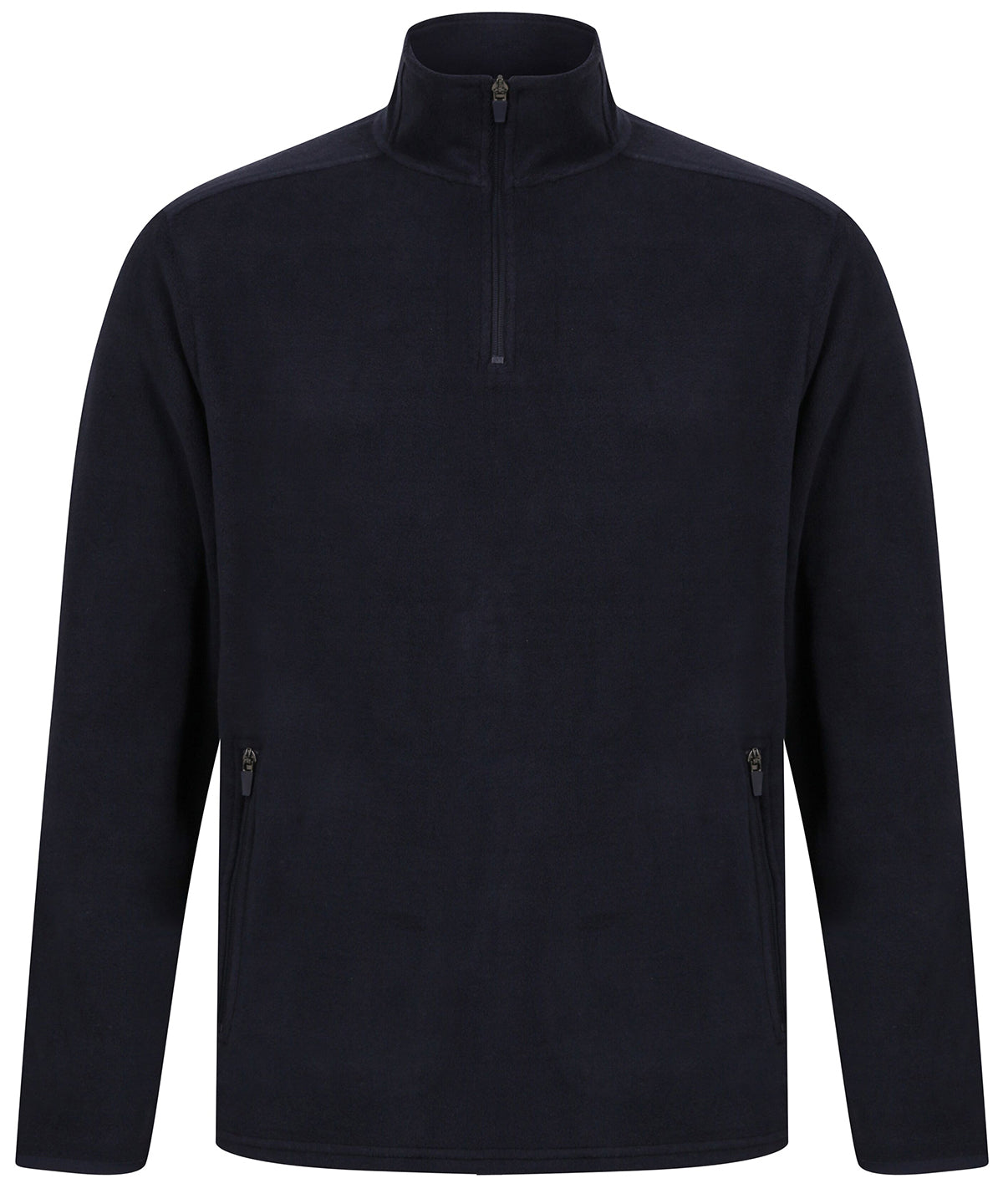 Henbury ¼ zip microfleece jacket HB858