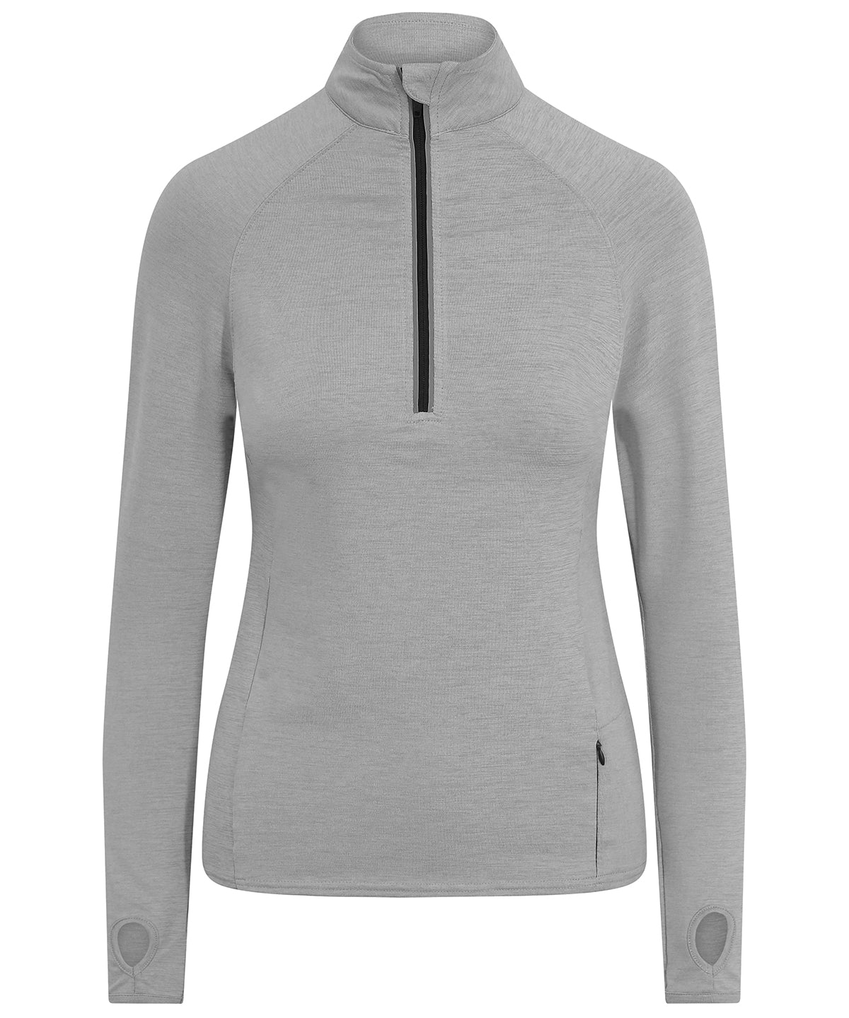 AWDis Just Cool Women's Cool Flex long half-zip top JC035