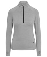 AWDis Just Cool Women's Cool Flex long half-zip top JC035