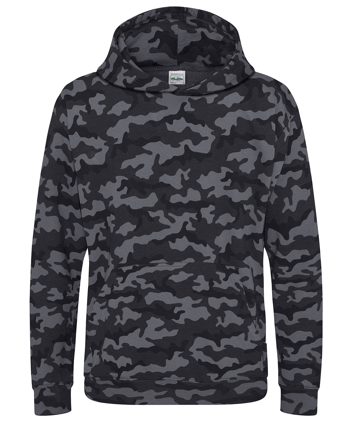 AWDis Just Hoods Kids camo hoodie JH14J