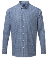 Premier Maxton check long sleeve shirt PR252