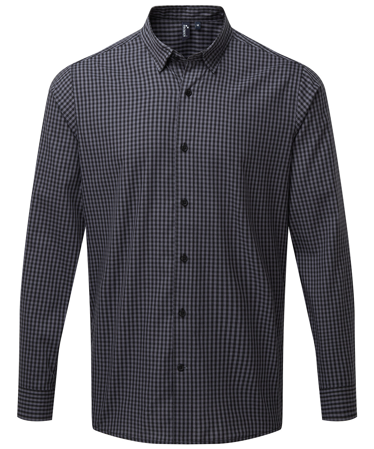 Premier Maxton check long sleeve shirt PR252