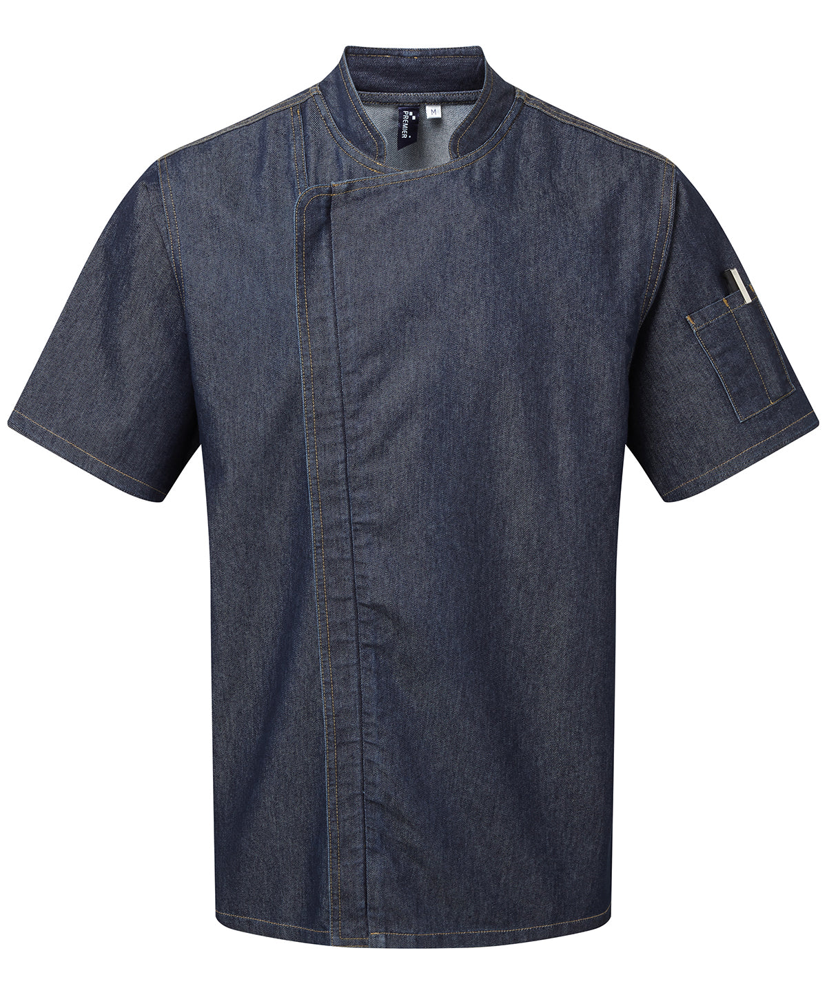 Premier Chef's zip-close short sleeve jacket PR906