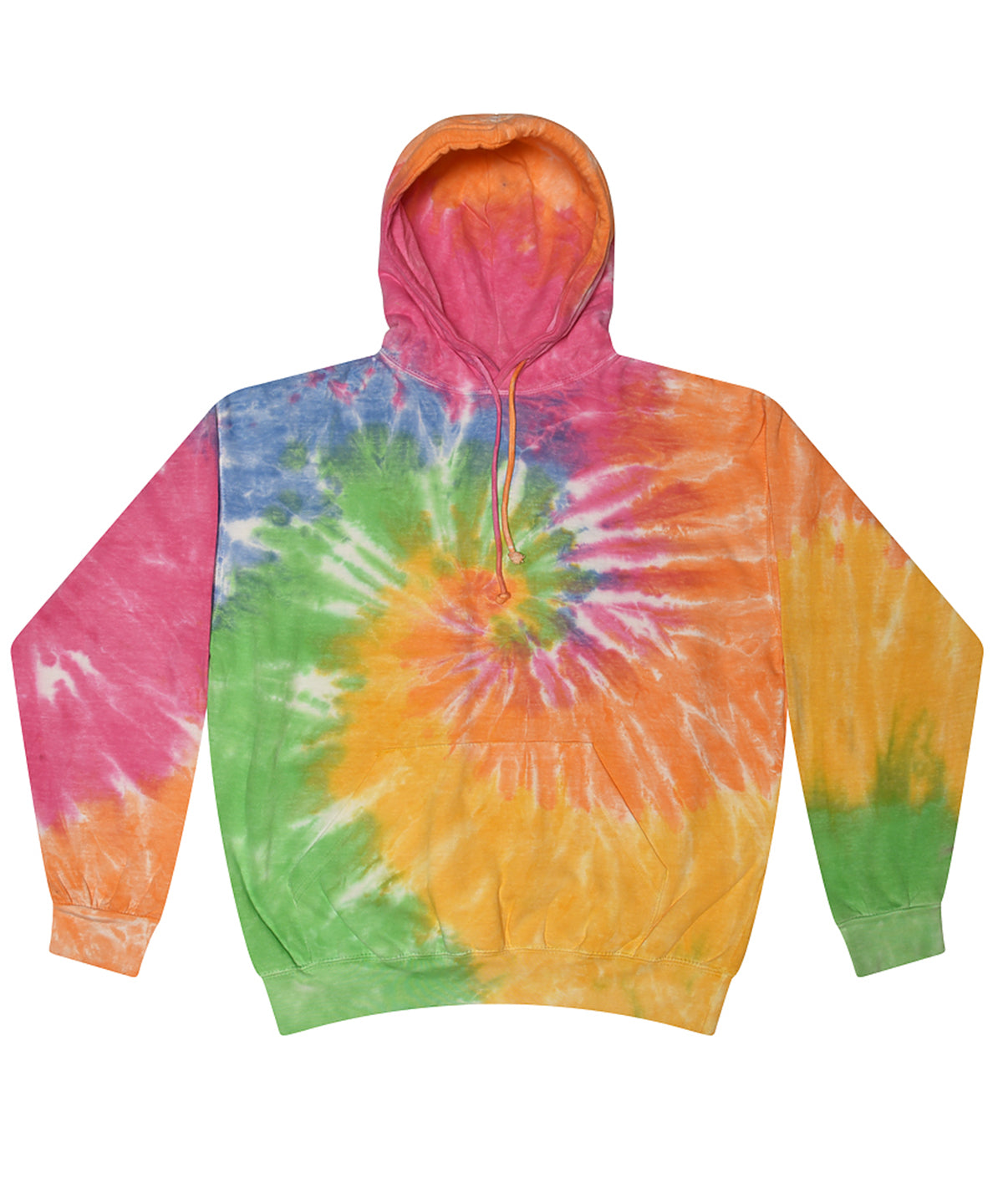 Colortone Rainbow tie-dye hoodie TD31M
