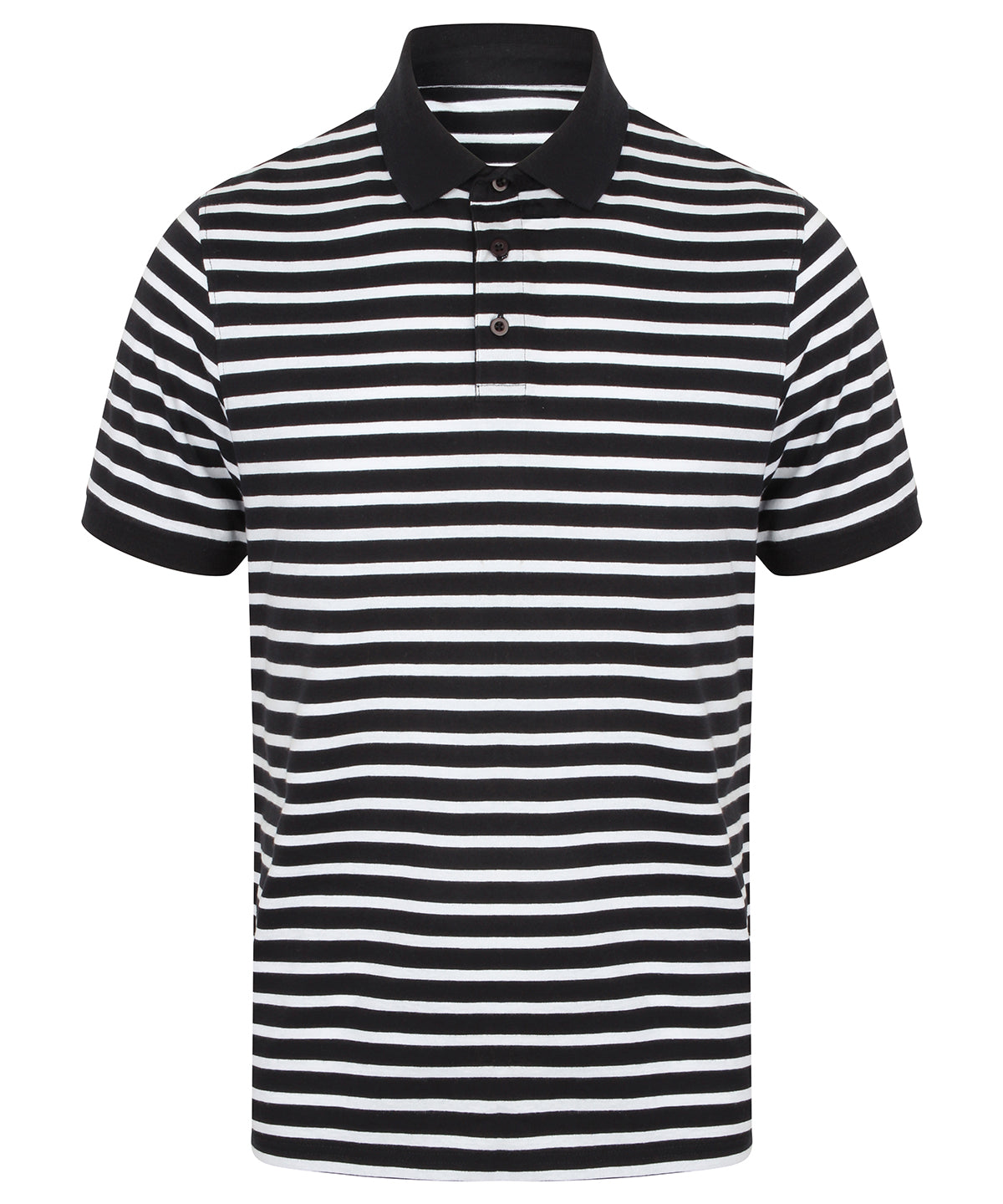 Front Row Striped Jersey polo shirt FR230