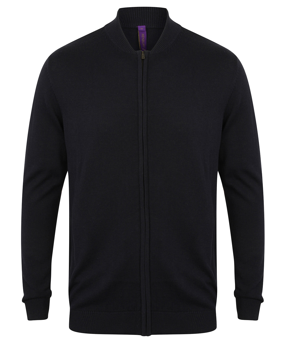 Henbury Unisex zip-through cardigan HB718