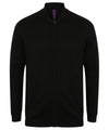 Henbury Unisex zip-through cardigan HB718
