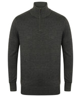 Henbury ¼ zip jumper HB729