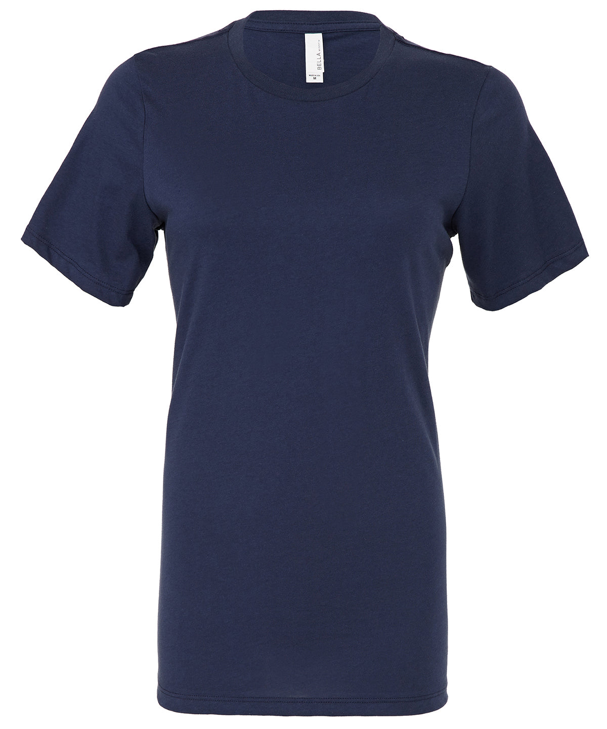 Bella+Canvas Women's relaxed Jersey short sleeve tee - Navy