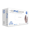 Result Medical vinyl examination gloves clear (Pack of 100) RV10X