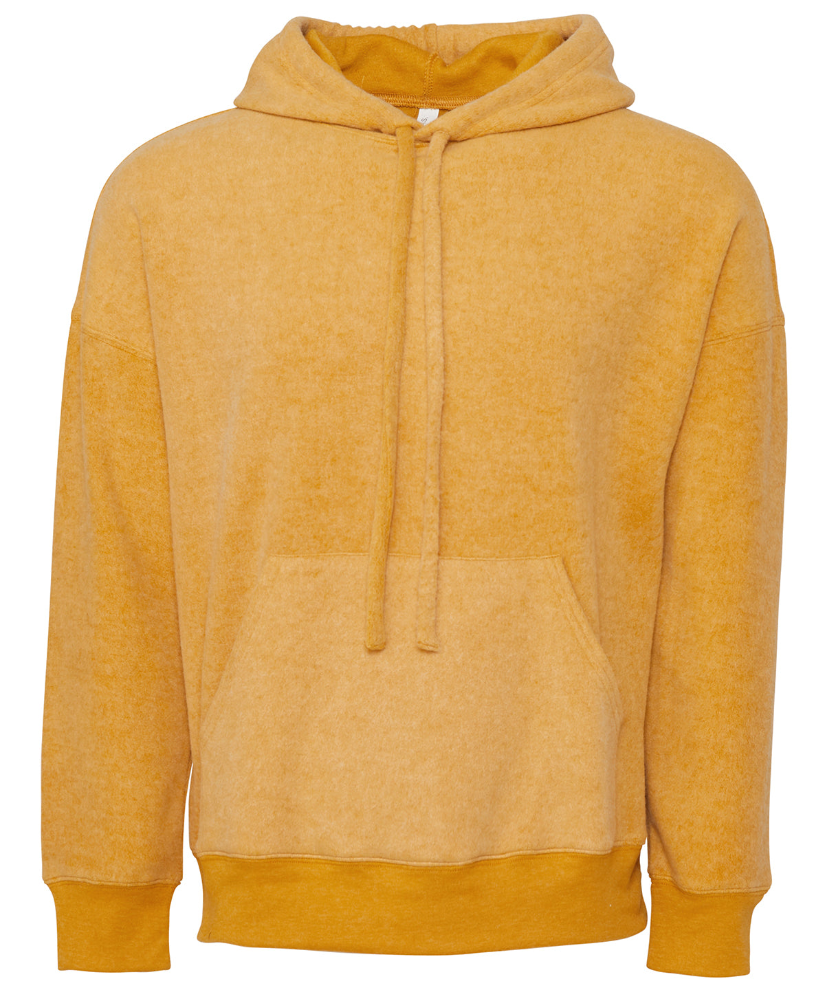 Bella+Canvas Unisex sueded fleece pullover hoodie - Heather Mustard
