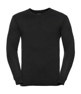 Russell Athletic Collection Cotton Acrylic V Neck Sweater 710M
