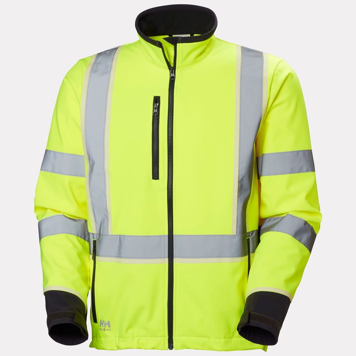 Helly Hansen UC-ME Softshell Jacket 74055 - Yellow/Ebony