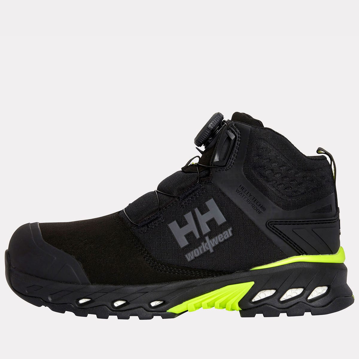 Helly Hansen Magni Evolution MXR Mid BOA S7S 78341 - Black/Dark Lime