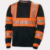 Helly Hansen ICU Sweatshirt 79272 - Orange/Ebony