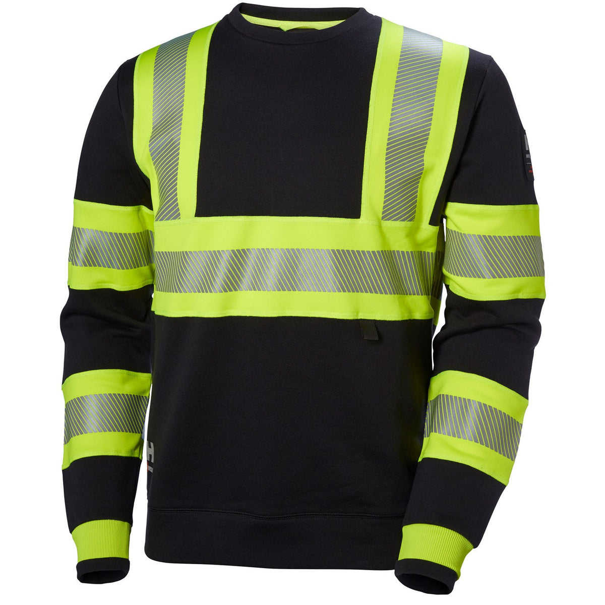 Helly Hansen ICU Sweatshirt 79272 - Yellow/Ebony
