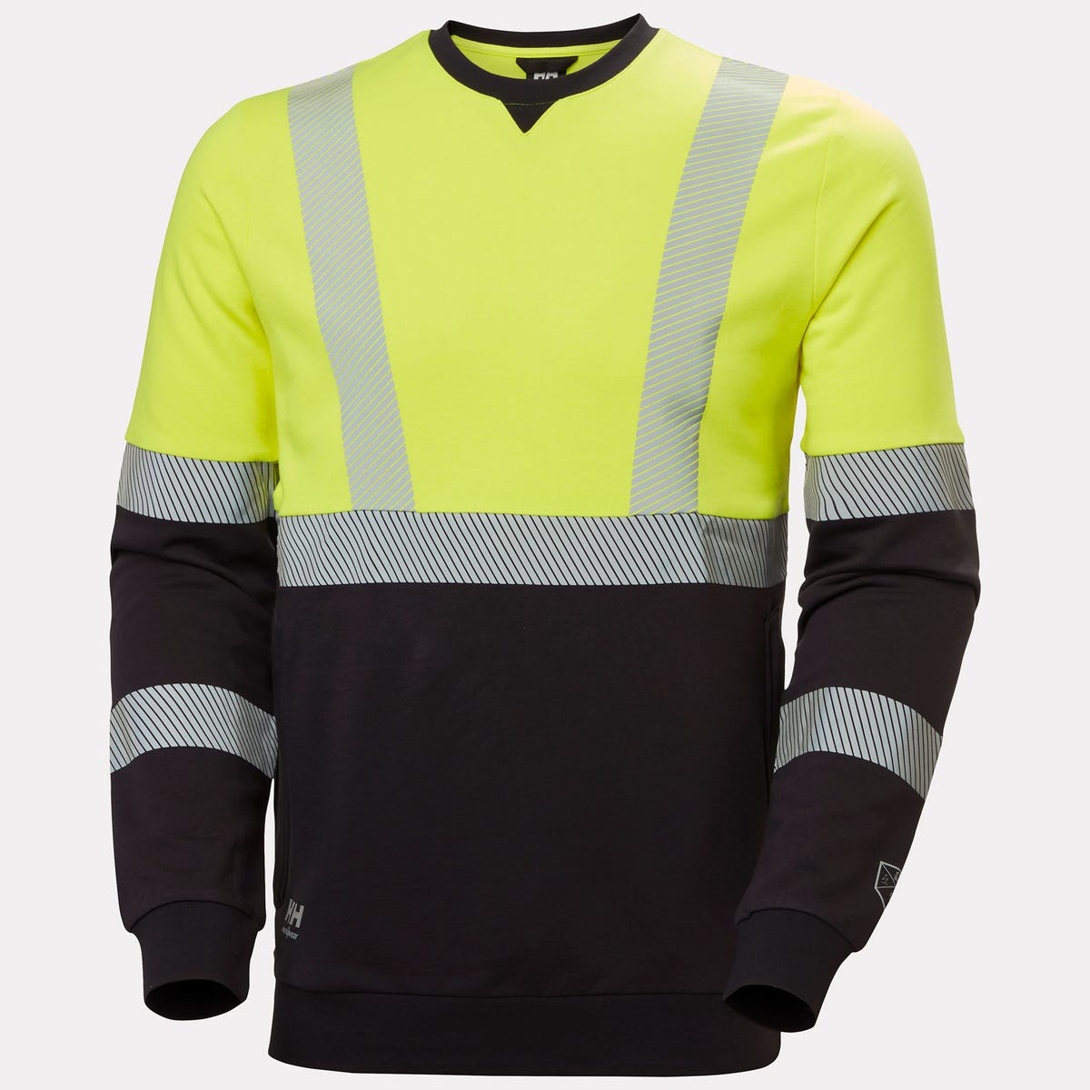 Helly Hansen Fyre Sweatshirt 79297 - Yellow/Ebony