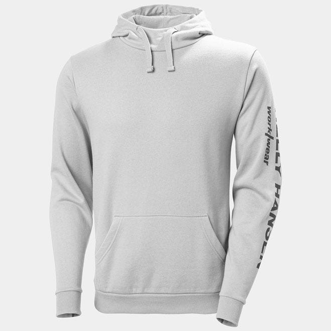 Helly Hansen Classic Logo 2.0 Hoodie 79307 - Light Grey Melange