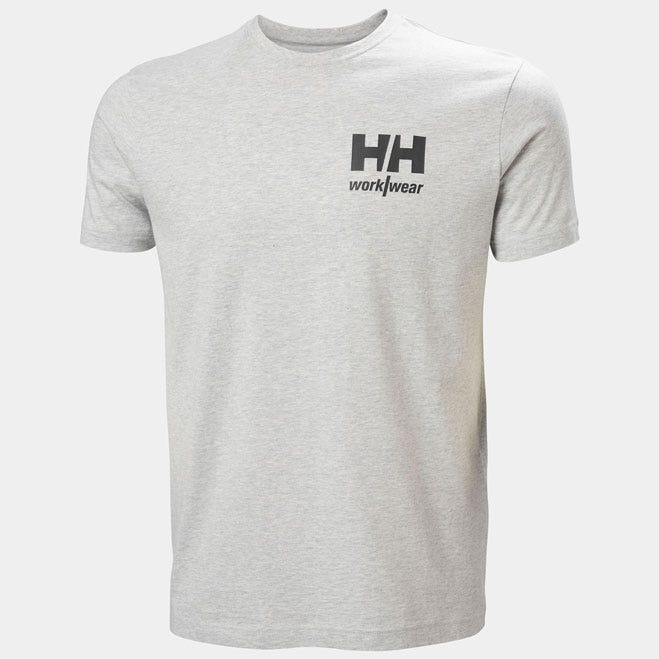 Helly Hansen Classic Logo 2.0 T-Shirt 79309 - Light Grey Melange
