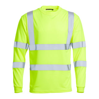 Blackrock Long Sleeved Hi-Vis T-Shirt - Yellow