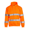 Blackrock Hi-Vis Hooded Sweatshirt - Orange