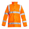 Blackrock Hi-Vis Rain Jacket with Lining - Orange