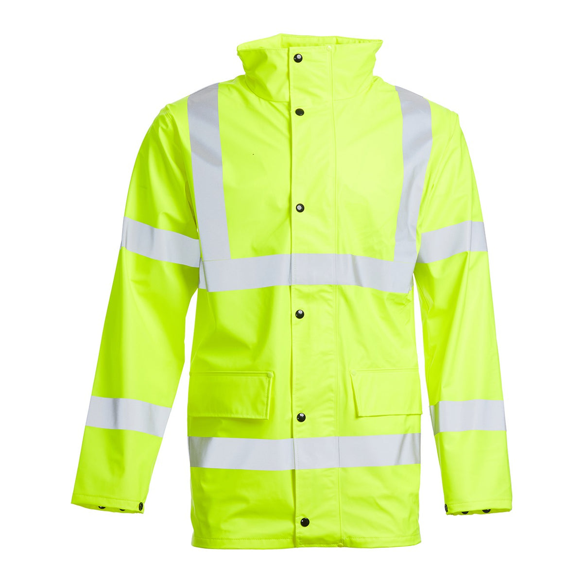 Blackrock Hi-Vis PU Rain Jacket - Yellow