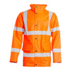 Blackrock Hi-Vis PU Rain Jacket - Orange