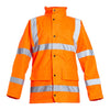 Blackrock Hi-Vis Rain Jacket without Lining - Orange
