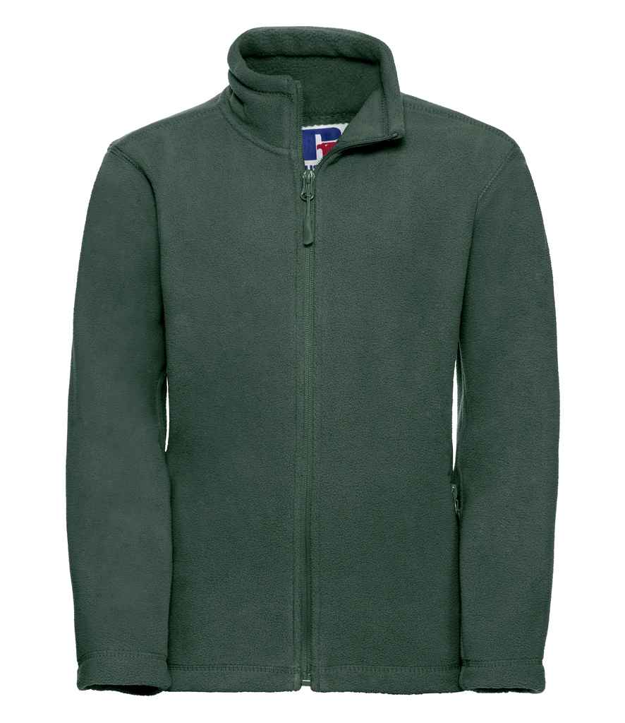 Russell Athletic Kids Outdoor Fleece Jacket 870B - front view