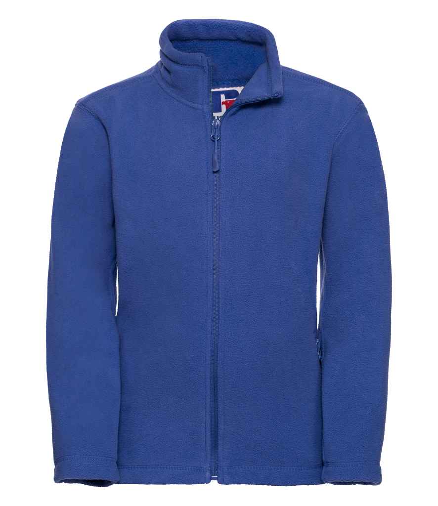 Russell Athletic Kids Outdoor Fleece Jacket 870B - front view