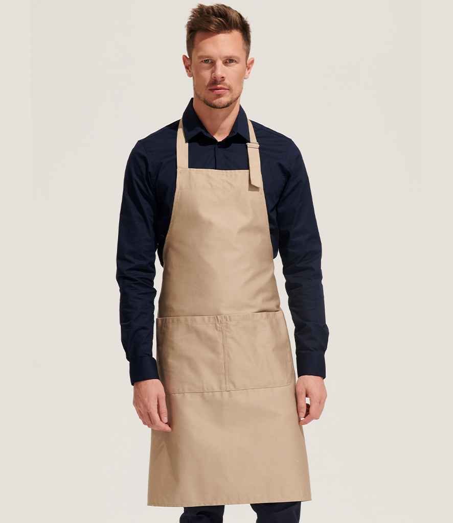 SOL'S Gala Long Bib Apron 88010