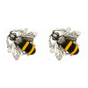 Bee Rhodium Plated Cufflinks by Dalaco