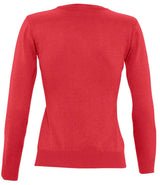SOL'S Ladies Galaxy Cotton Acrylic V Neck Sweater 90010