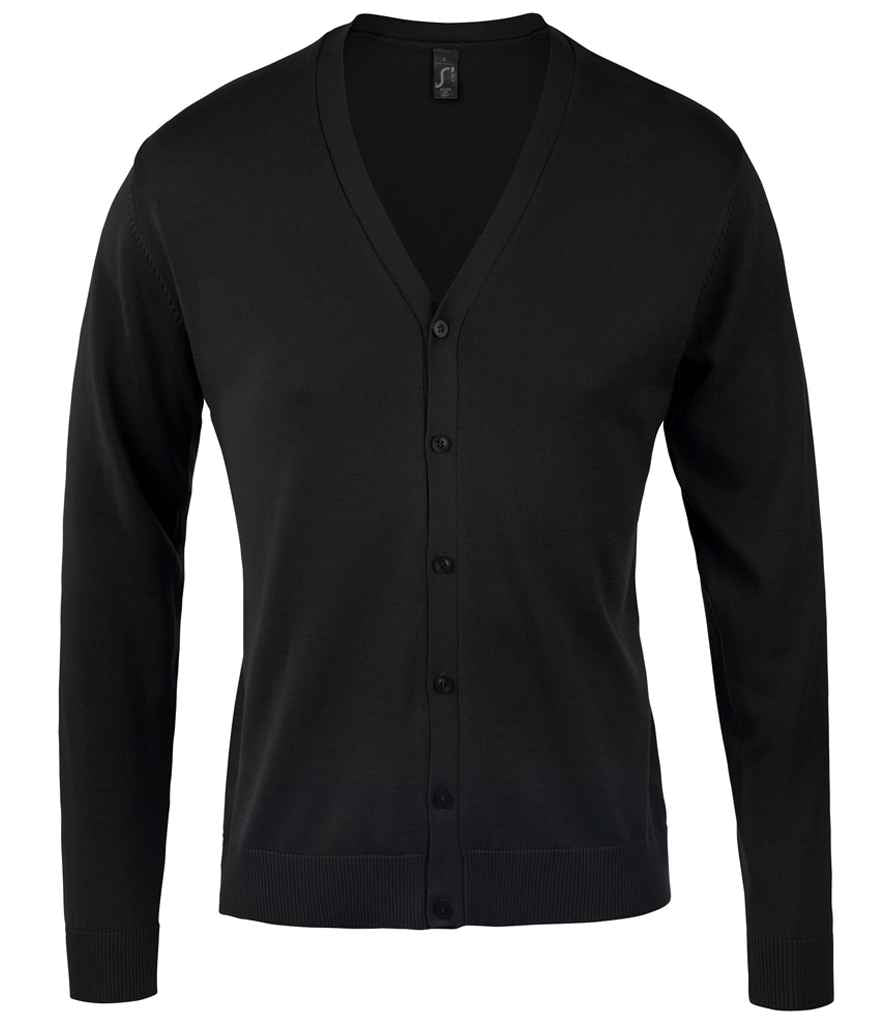 SOL'S Golden Cotton Acrylic V Neck Cardigan 90011