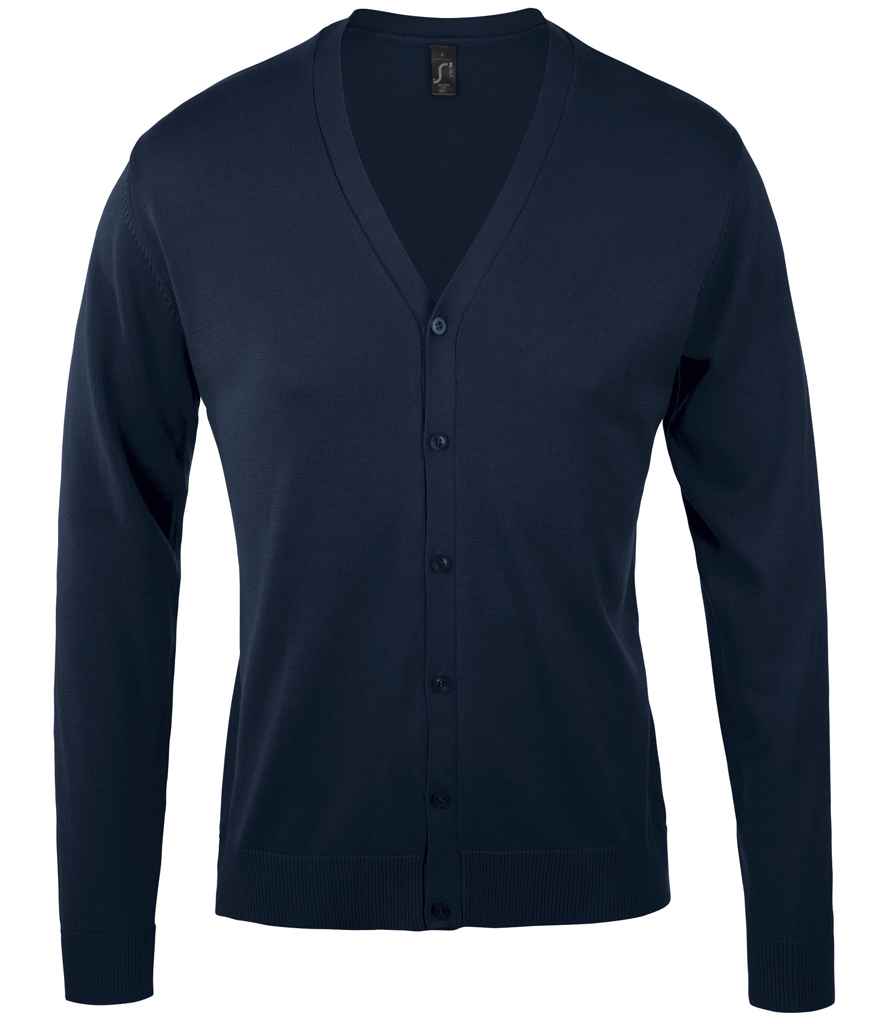 SOL'S Golden Cotton Acrylic V Neck Cardigan 90011
