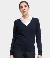 SOL'S Ladies Golden Cotton Acrylic V Neck Cardigan 90012