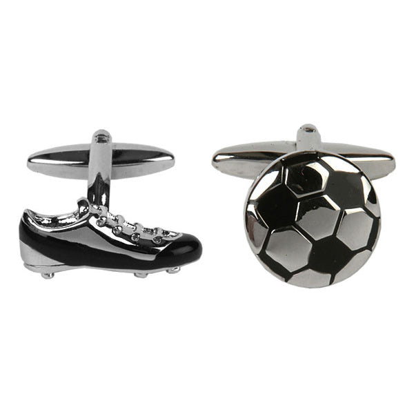 Football & Boot Cufflinks by Dalaco