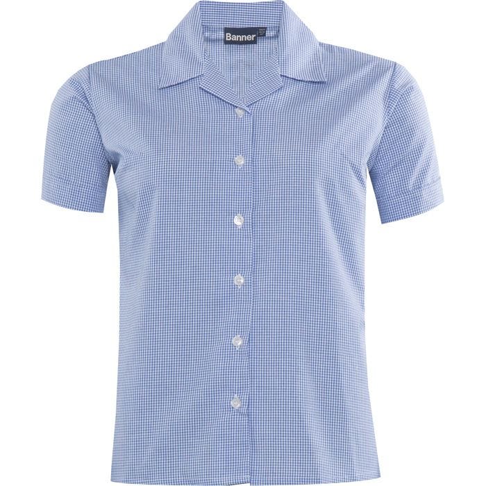 Blue Max Banner Malvern Twin Pack Short Sleeve Blouse 913308