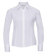 Russell Athletic Collection Ladies Long Sleeve Fitted Poplin Shirt 924F
