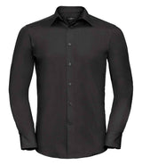 Russell Athletic Collection Long Sleeve Tailored Poplin Shirt 924M