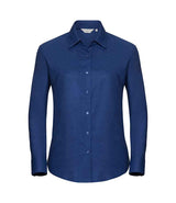 Russell Athletic Collection Ladies Long Sleeve Easy Care Oxford Shirt 932F