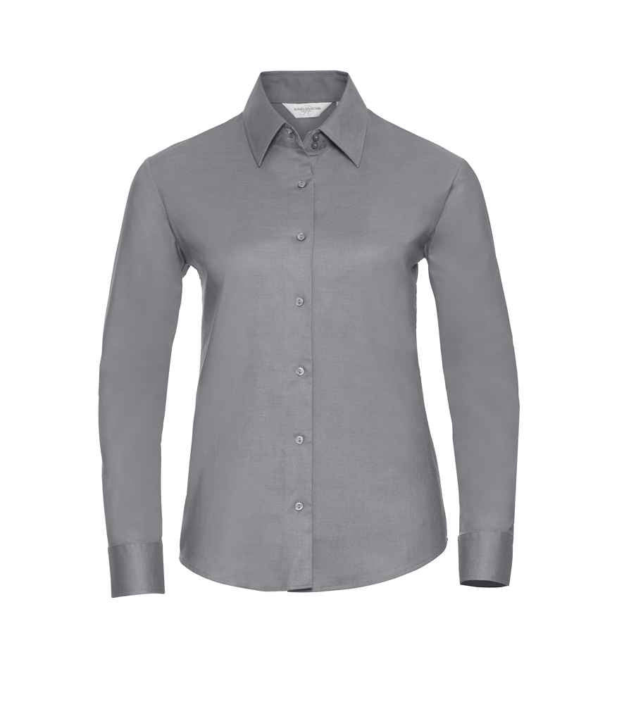 Russell Athletic Collection Ladies Long Sleeve Easy Care Oxford Shirt 932F