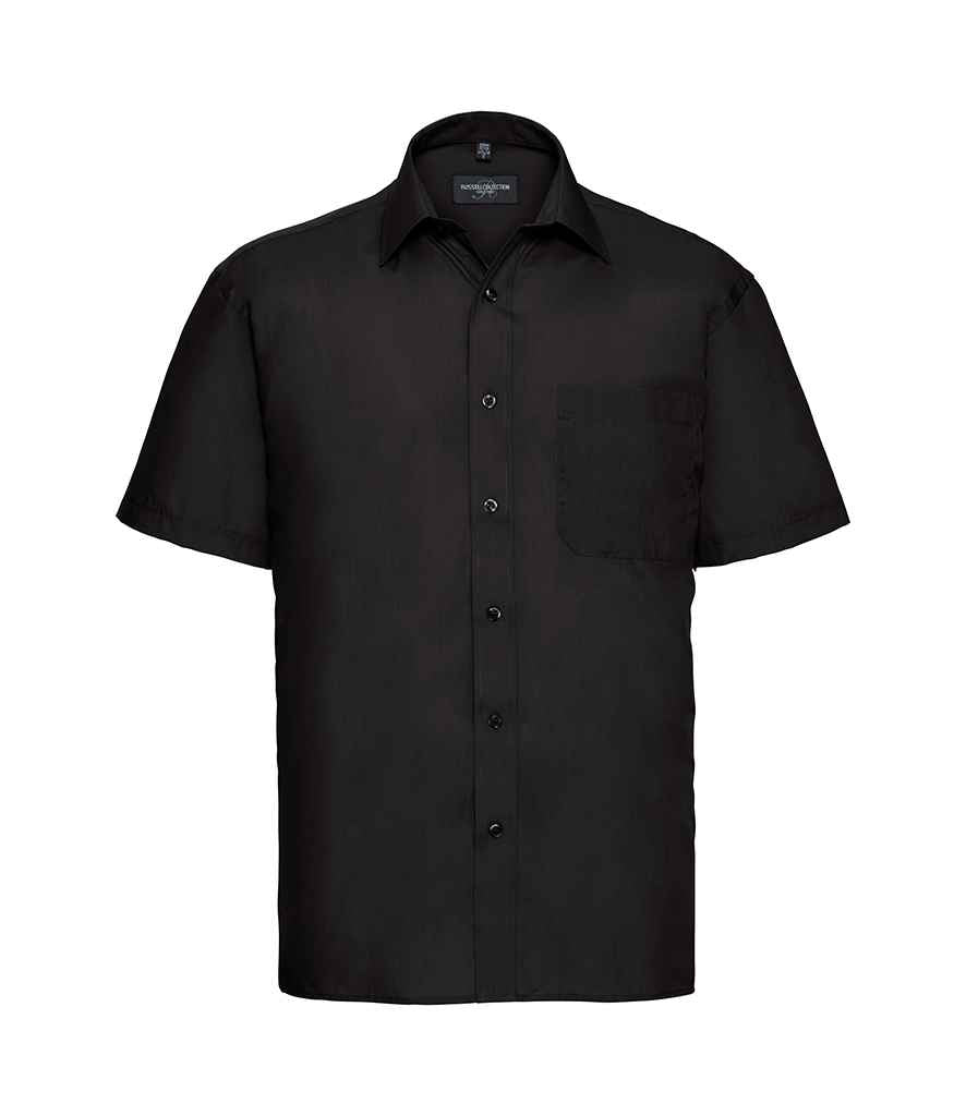 Russell Athletic Collection Short Sleeve Easy Care Poplin Shirt 935M