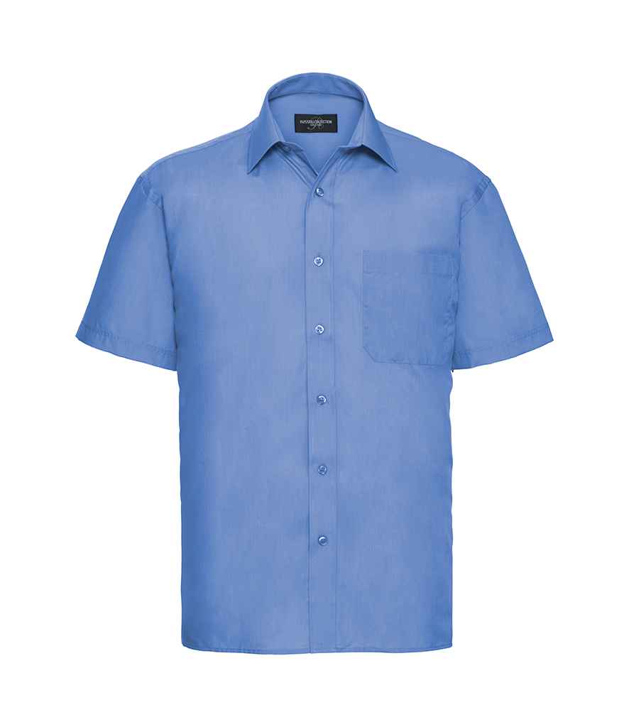 Russell Athletic Collection Short Sleeve Easy Care Poplin Shirt 935M
