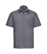 Russell Athletic Collection Short Sleeve Easy Care Poplin Shirt 935M