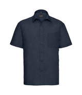 Russell Athletic Collection Short Sleeve Easy Care Poplin Shirt 935M